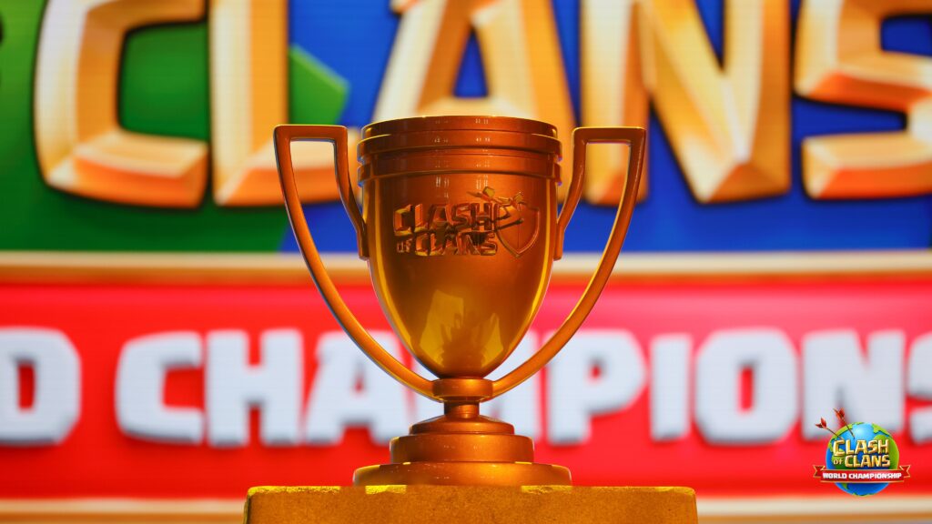 Clash of clans World championship Trophy