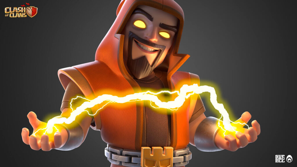 SuperWizard clash of clans HD image bgmi 3